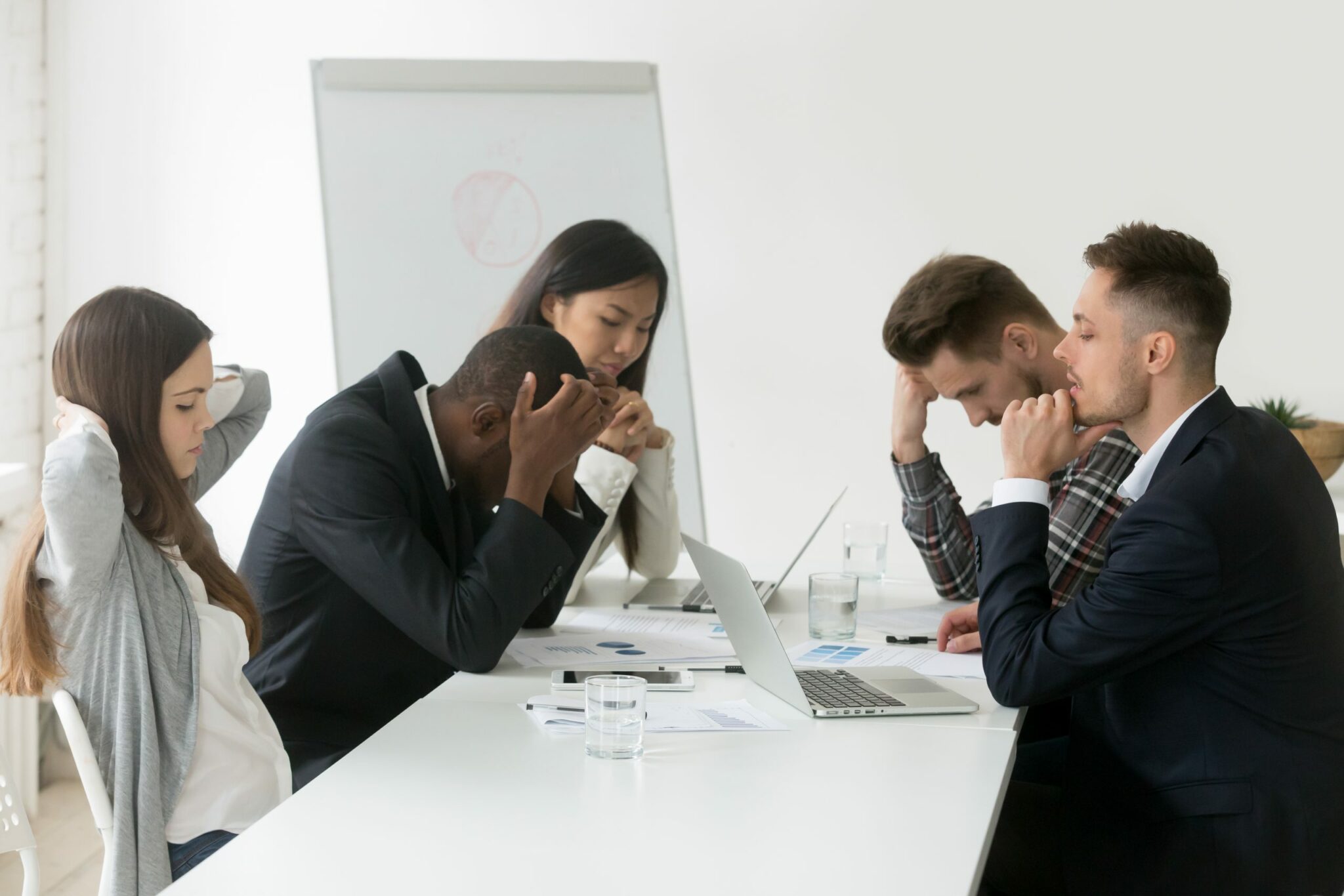 Frustrated Sales Team