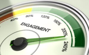 Engagement gauge