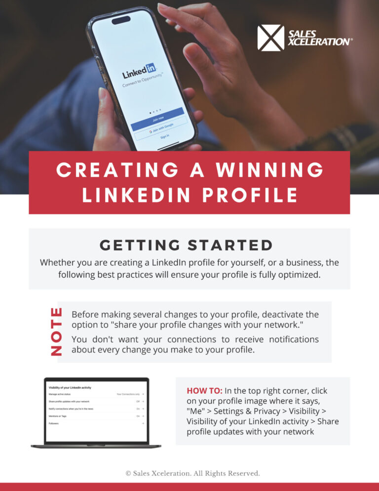 Creating a Winning LinkedIn Profile
