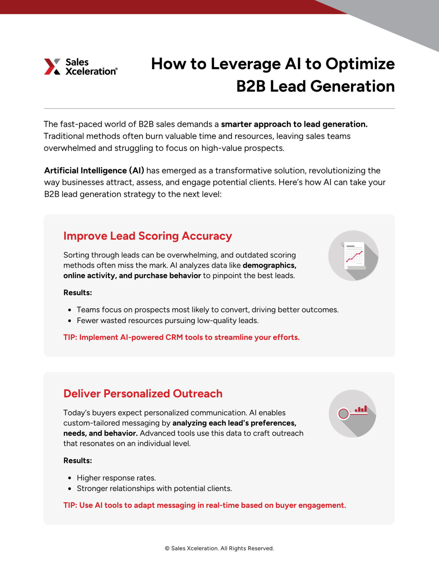 How to Leverage AI to Optimize B2B Lead Generation