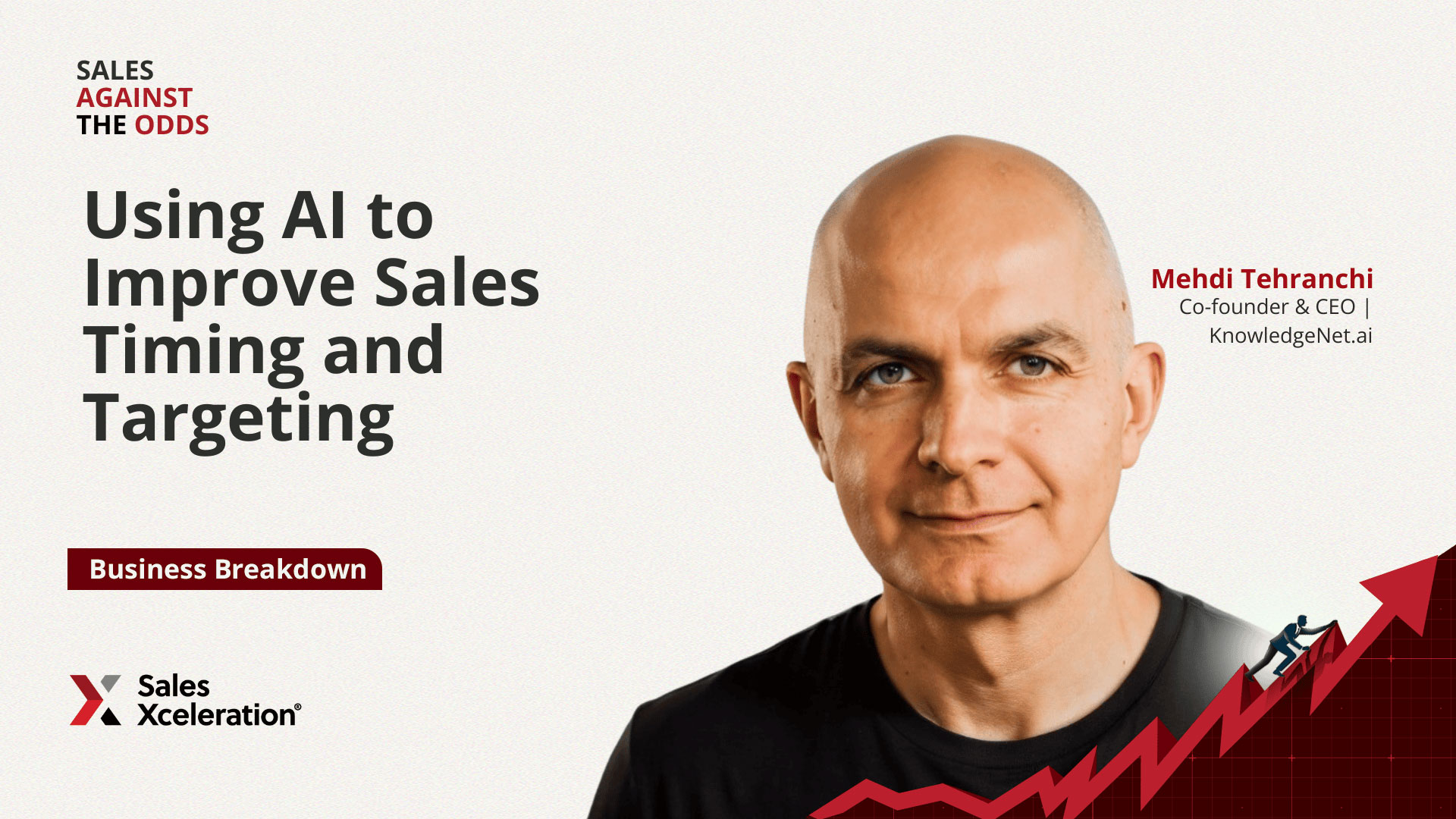 Using AI to Improve Sales Timing and Targeting with Mehdi Tehranchi ...