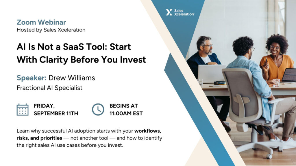 AI Is Not a SaaS Tool: Start With Clarity Before You Invest