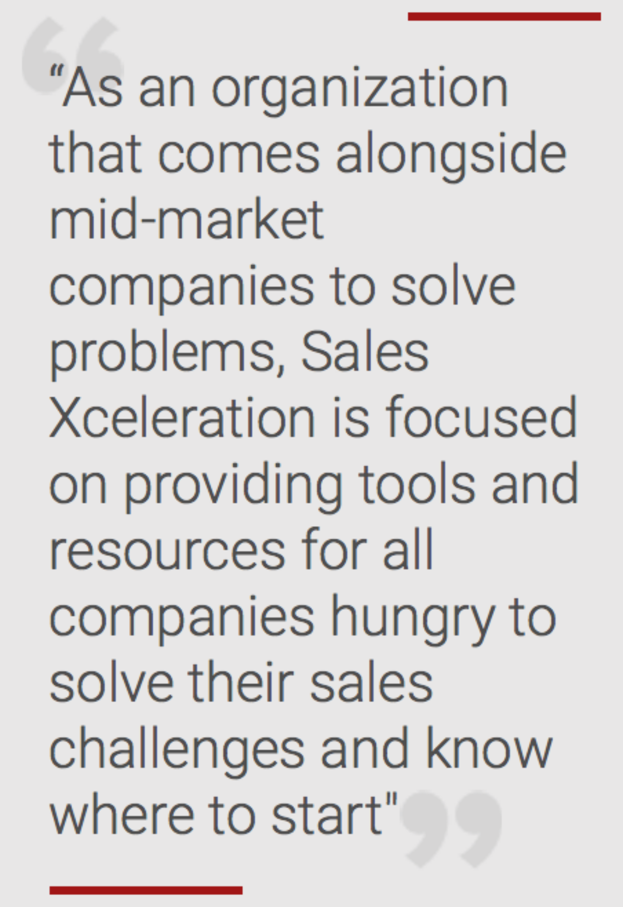 Sales Agility Assessment Quote